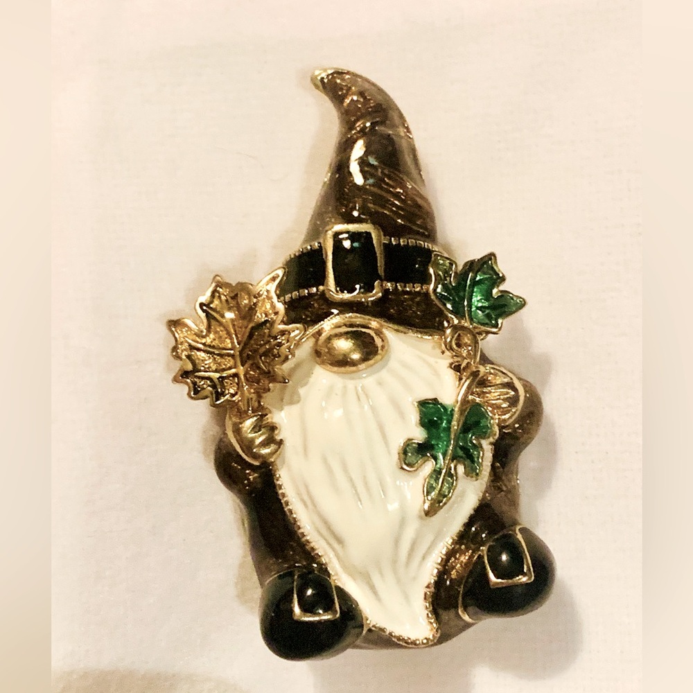 Napier Fall Gnome Brooch
